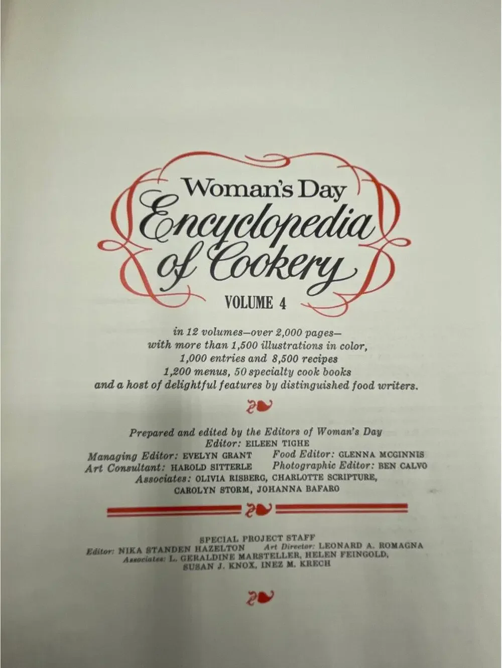 Vintage 1960s Women's Day Cookbook Set: Volumes 4 & 5